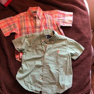 Ralph Lauren set of 2 button down shirts